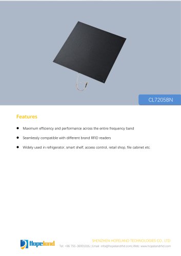 CL7205BN Near-Field Antenna_datasheet