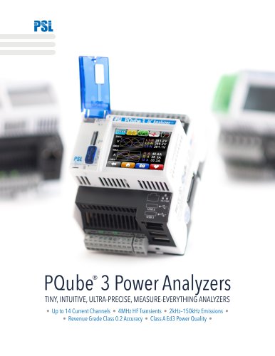 PQube® 3 Power Analyzers