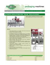 AUTOMATIC DEPALLETISER MOD. “MS/DB - PICK-UP SYSTEM”.