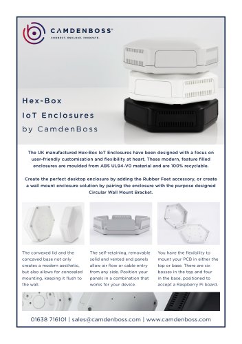 Hex-Box IoT Enclosure