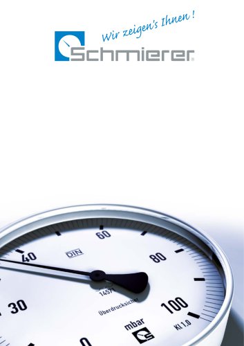 Schmierer Gmbh catalogue