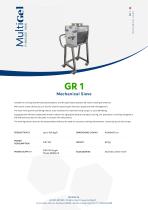 GR 1 - Oscillating Powder Sifter