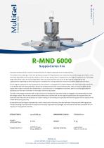 R-MND 6000 - Automatic dosing machine for suppositories and ovules