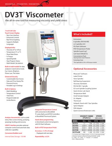 DV3T™  Viscometer