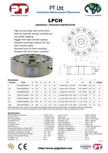 LPCH UNIVERSAL TENSION/COMPRESSION