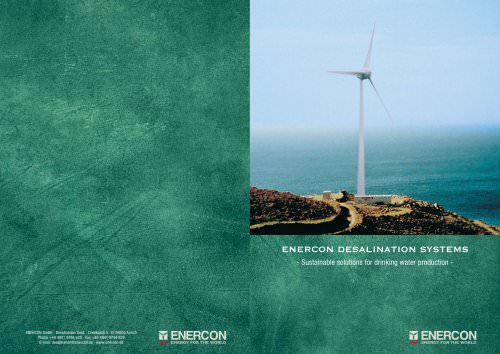 ENERCON DESALINATION SYSTEMS