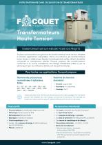 Transformateurs Haute tension - 1