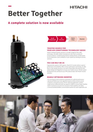 Inverter controller for Scroll Compressor