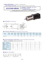 DYD-Brushless Gear Motor-42JX150K/42BL60