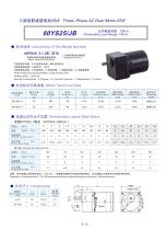 DYD MOTOR_80YS25/JB AC Three-phase Spur Gear Motor