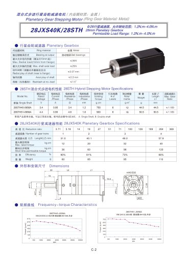 DYD-Planetary Geared Stepping Motor-28JXS40K/28STH