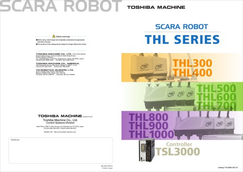 SCARA THL RANGE