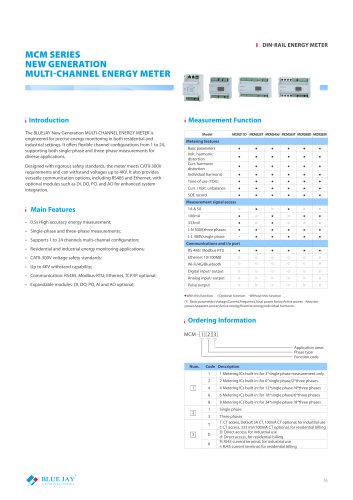 Multichannel Energy Meter