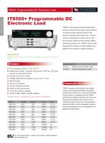 IT8500+ Programmable DC Electronic Load