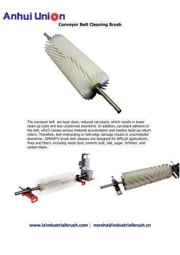 Conveyor Belt Cleaning Brush