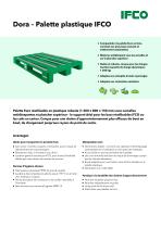 Dora – IFCO Plastic Pallet - 1