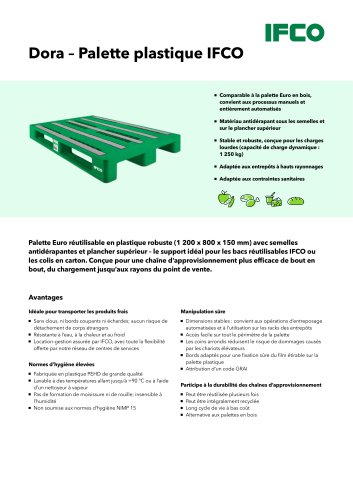 Dora – IFCO Plastic Pallet