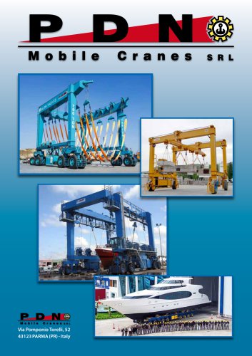 Mobile cranes SRL