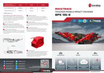Boratas Tracked Impact Crusher Plant - BPK125-S