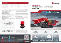 Boratas Tracked Mobile Cone Crusher - BPC100