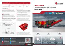 BPJ120 - Boratas Tracked Mobile Jaw Crusher 