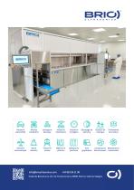 BRIO Ultrasonics. Machines de nettoyage a plusieurs étages-3