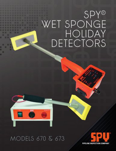 WET SPONGE HOLIDAY DETECTORS