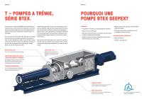 VOTRE SOLUTION DE POMPAGE POUR APPLICATIONS EXTRÊMES GROUPE DE PRODUIT T SÉRIE BTEX-2