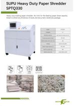 zhejiang SUPU Primary shredder SPTQ330