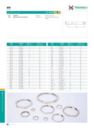 Locknut Hx-NLM