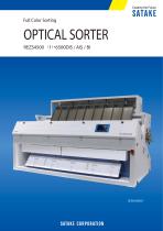 OPTICAL SORTER / REZS4500(1)・6500DIS / AIS / BI