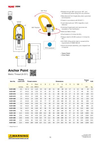 Anchor point