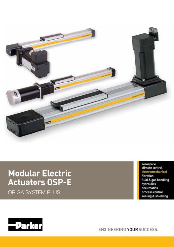 Modular Electric Actuators OSP-E