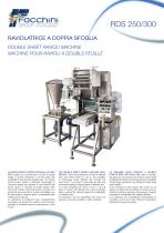 RDS 250/300 DOUBLE SHEET RAVIOLI MACHINE