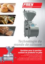 Système pour le portionnement de produits en pâte