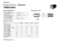 Brushless Motor/Three-phase/110BSA Series