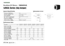 Brushless Motor/Three-phase/42BYA Series(big torque)