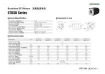 Brushless Motor/Three-phase/57BSB Series