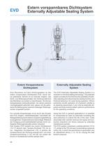 Externally Adjustable Sealing System EVD