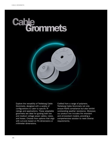 Cable grommets