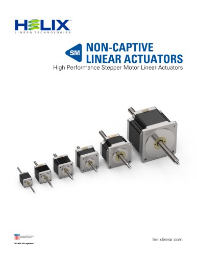 Helix Linear Non-Captive Stepper Motor Actuator