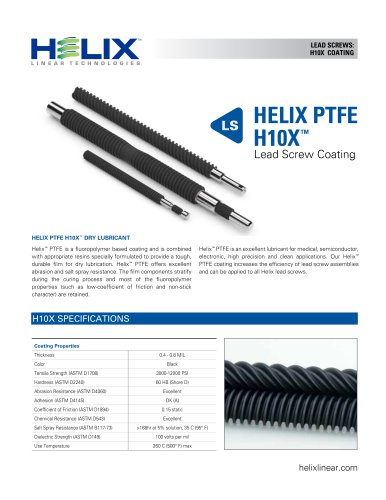 HELIX PTFE H10X™