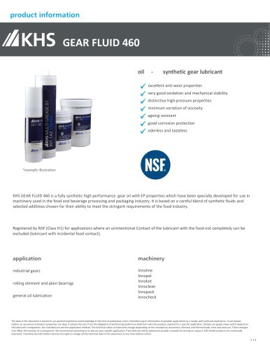 KHS GEAR FLUID 460