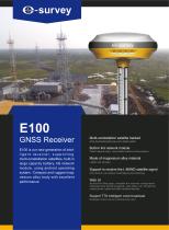 E100 GNSS Receiver Datasheet