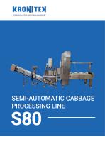 S80 Cabbage processing line