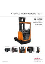 Chariot à mât rétractable 1.6 tonne bt reflex Série O Intérieur/Extérieur RRE160HR - 1