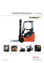 Chariots Electriques 1.0 - 1.5 tonnes - 1