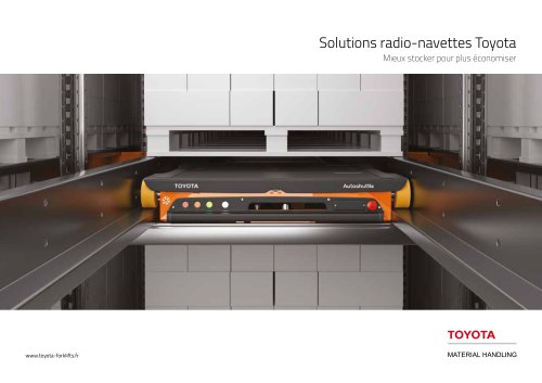 Solutions radio-navettes Toyota