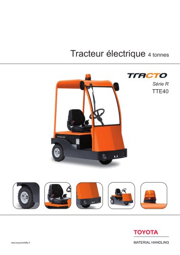 Tracteur électrique 4 tonnes