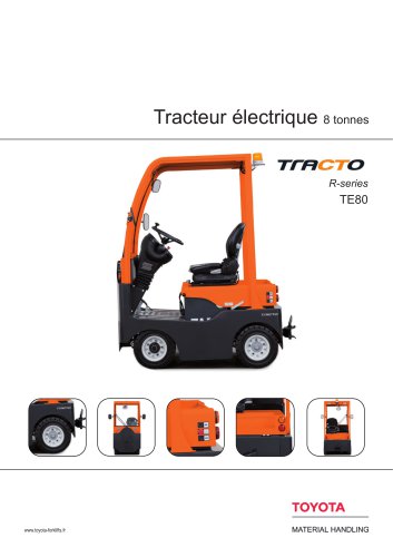 Tracteur électrique 8 tonnes